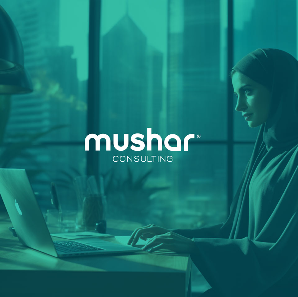 Mushar Consulting transformation - Aimstyle holistic branding design UX UI Dubai
